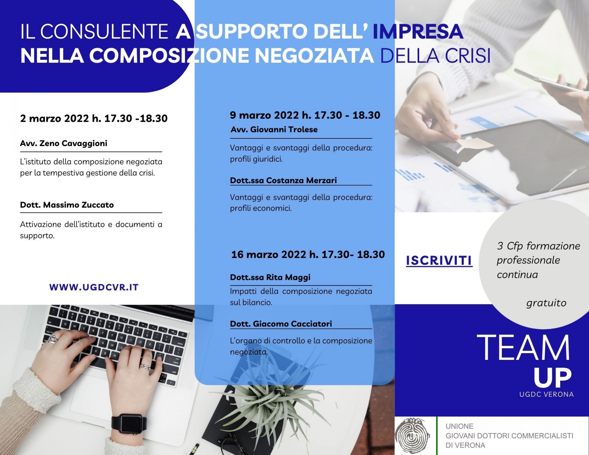 TEAM UP: COMPOSIZIONE NEGOZIATA DELLA CRISI